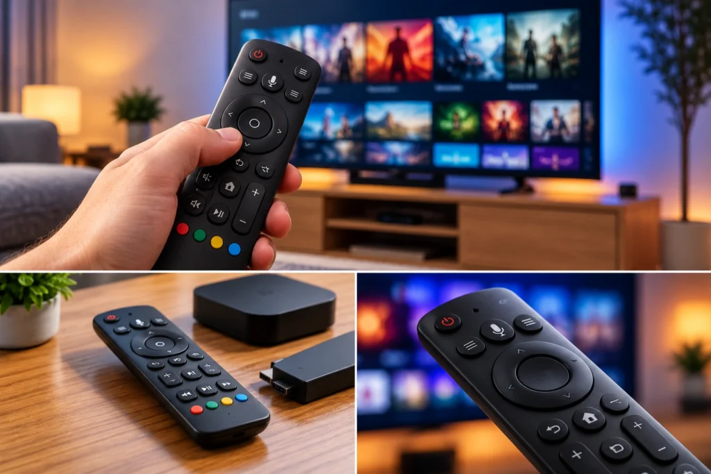 télécommande IPTV pour Smart TV et Android TV