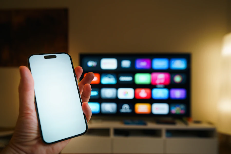 IPTV Chromecast depuis smartphone vers Smart TV